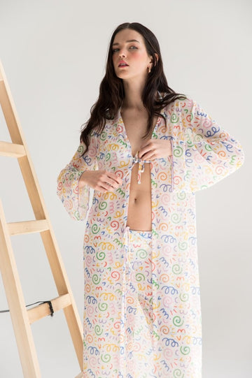 The Confetti Kimono