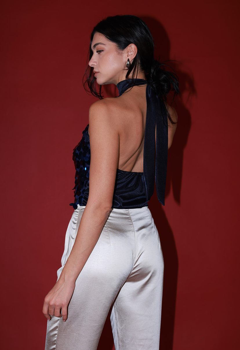 Sapphire Blue Top