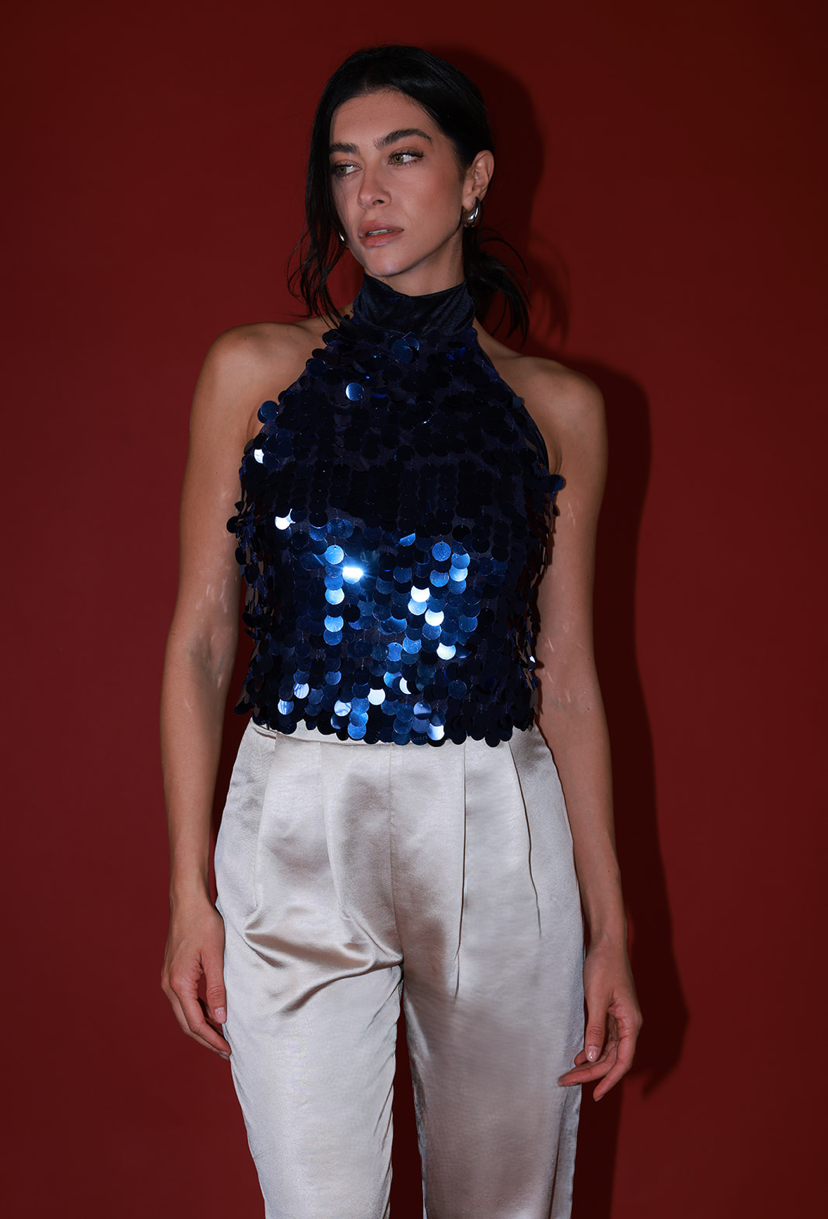 Sapphire Blue Top
